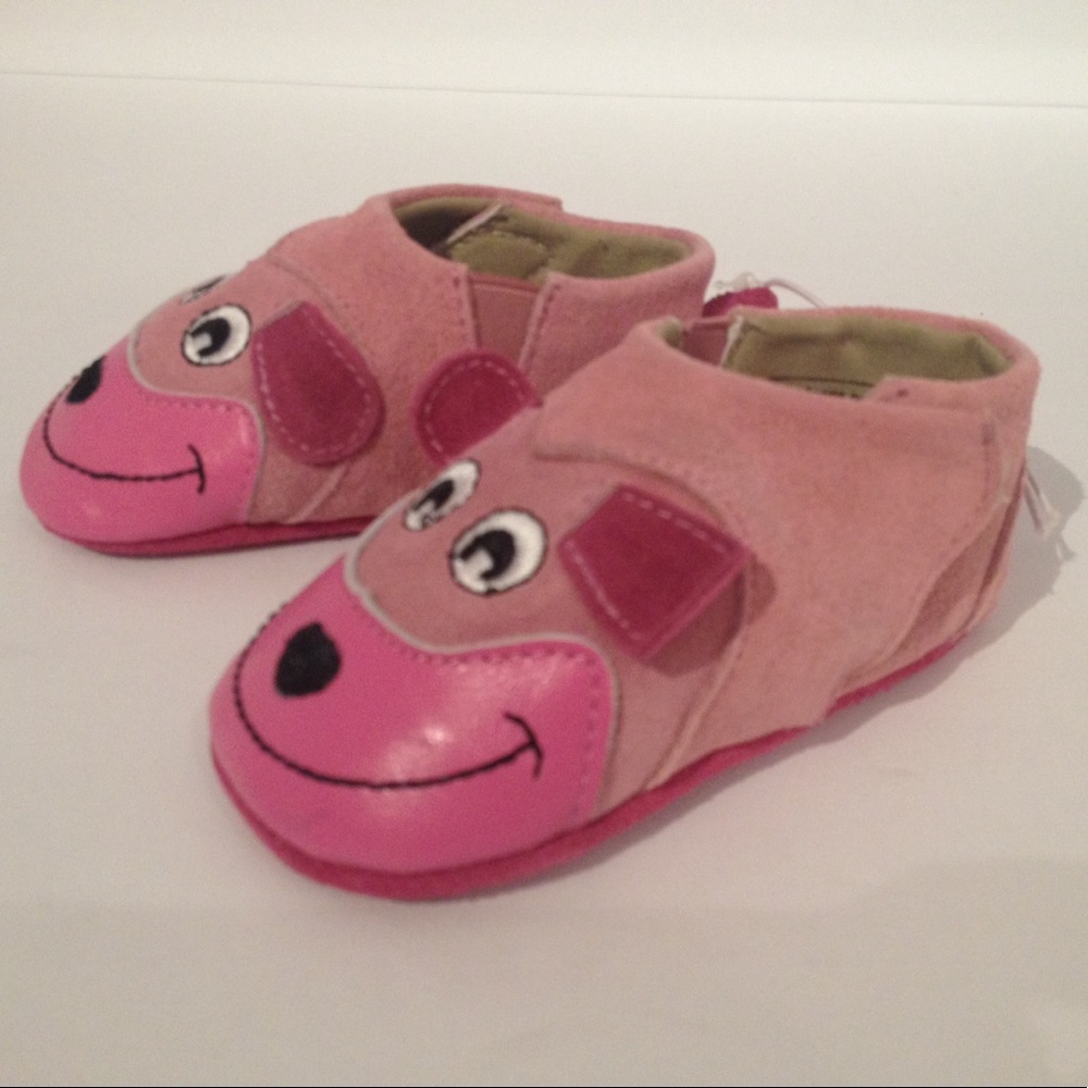 NWT- Baby Zooligans Soft Soled Booties - Picture 3 of 8